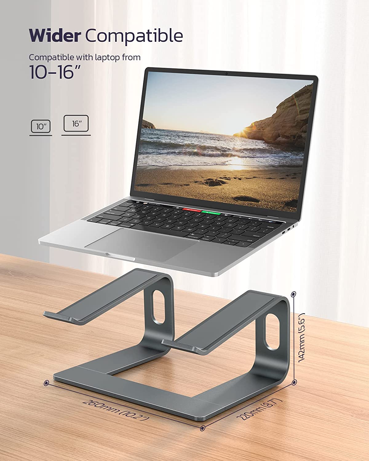 C5 Ergonomic Laptop Stand - Nulaxy