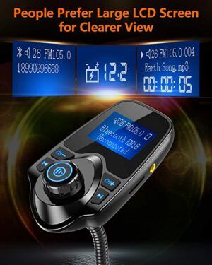 KM18 In-Car Bluetooth FM Transmitter