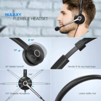 Nulaxy Computer Headset with Microphone2